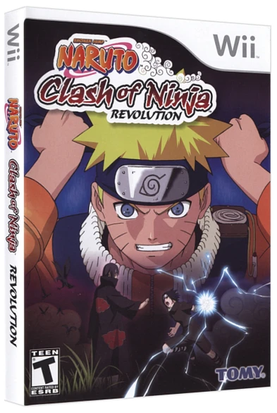 Naruto: Clash of Ninja Revolution box art