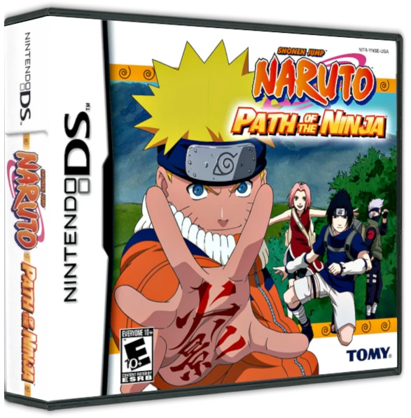 Naruto Path of The Ninja box art