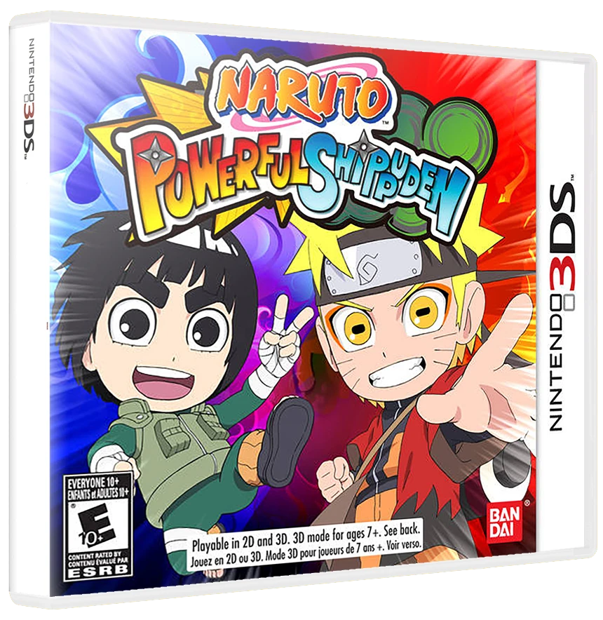 Naruto Powerful Shippuden box art