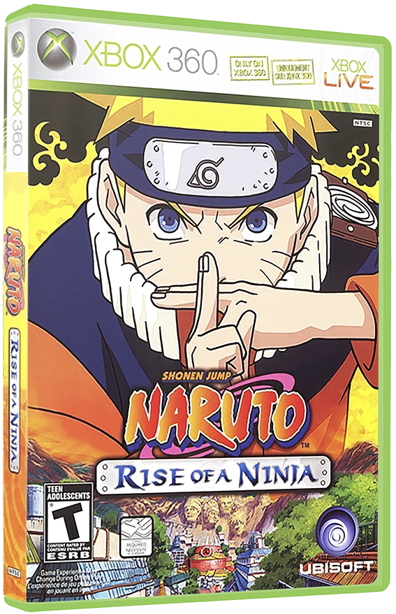 Naruto Rise of a Ninja box art