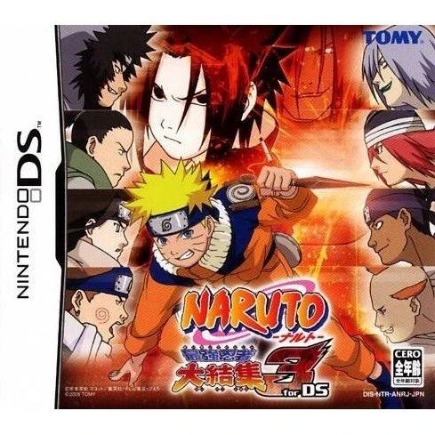 Naruto: Saikyo Ninja Daikesshu 3 for DS box art