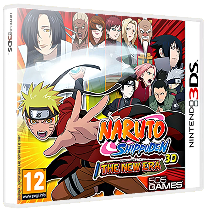 Naruto Shippuden 3D: The New Era box art