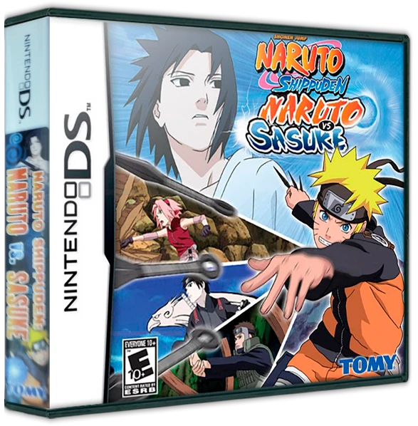Naruto Shippuden: Naruto vs Sasuke box art