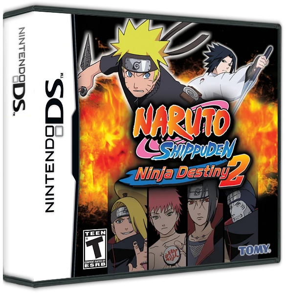 Naruto Shippuden: Ninja Destiny 2 box art