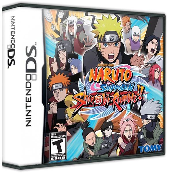 Naruto Shippuden: Shinobi Rumble box art