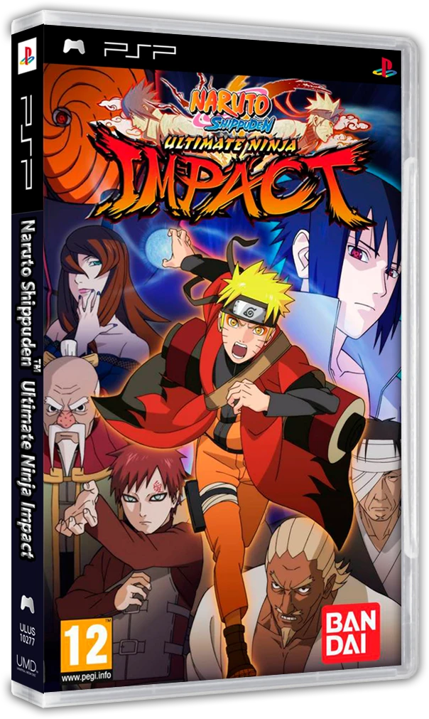 Naruto Shippuden: Ultimate Ninja Impact box art