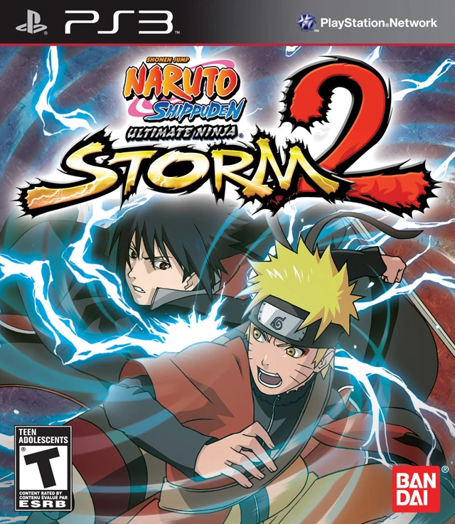 Naruto Shippuden Ultimate Ninja Storm 2 box art