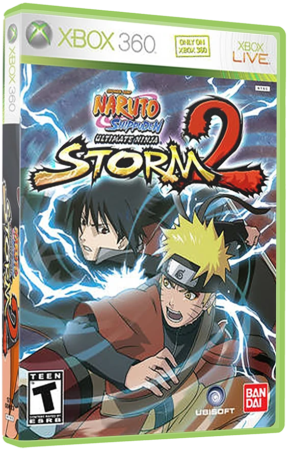 Naruto Shippuden Ultimate Ninja Storm 2 box art