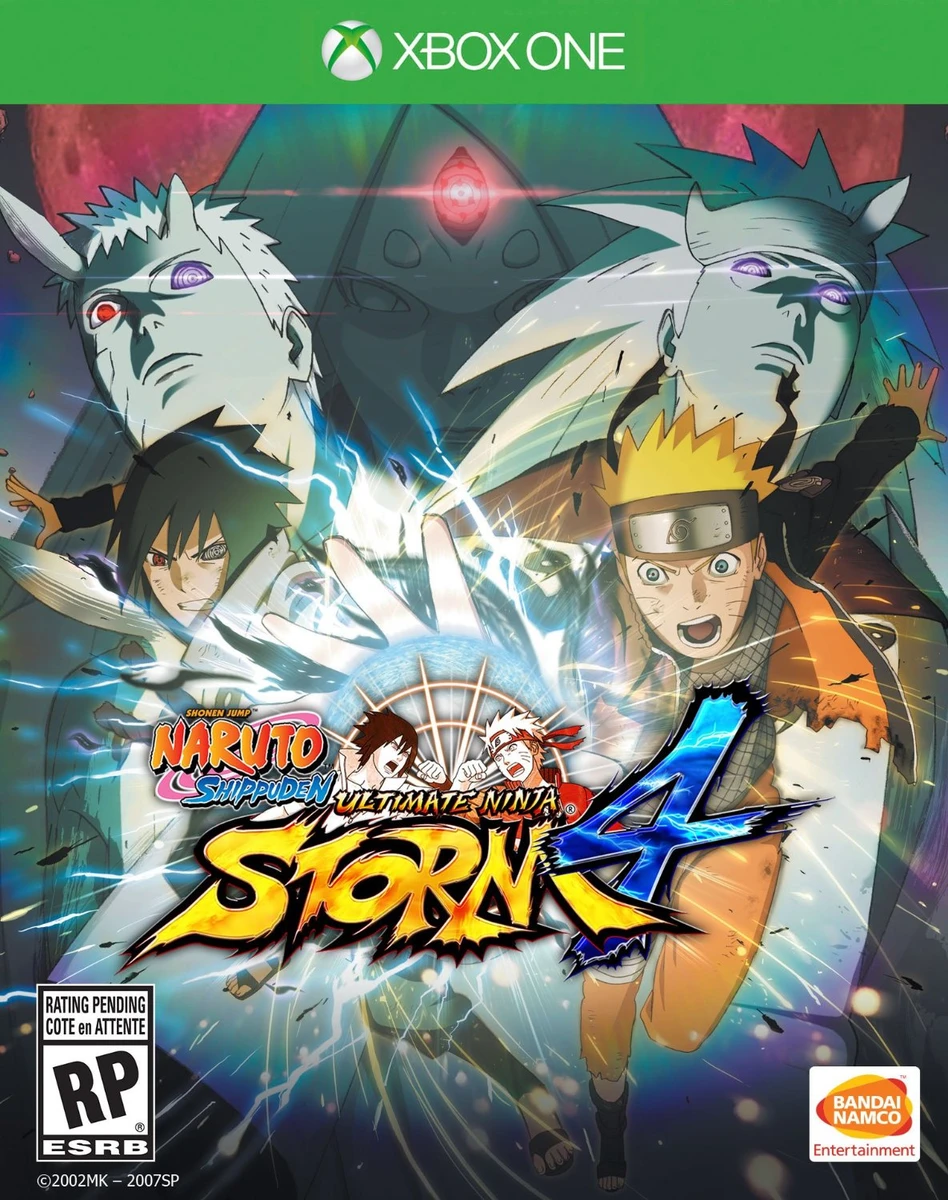 Naruto Shippuden Ultimate Ninja Storm 4 box art