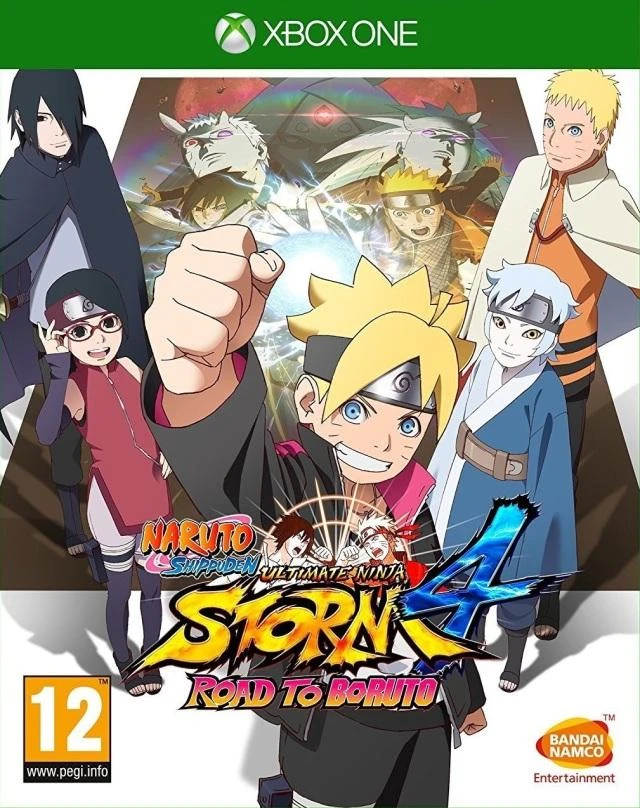 Naruto Shippuden Ultimate Ninja Storm 4 Road to Boruto box art