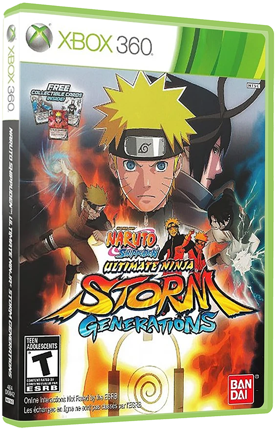 Naruto Shippuden: Ultimate Ninja Storm Generations box art