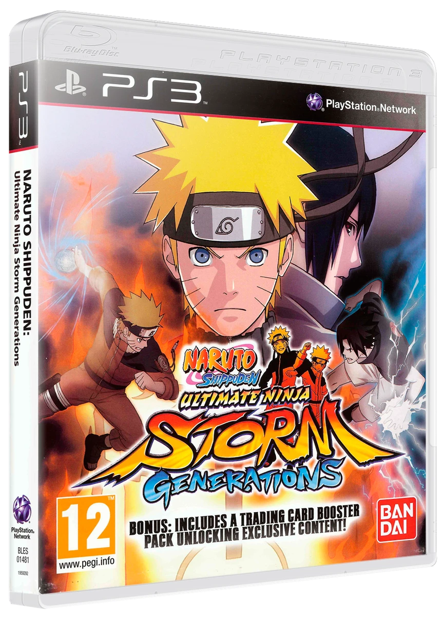 Naruto Shippuden Ultimate Ninja Storm Generations box art