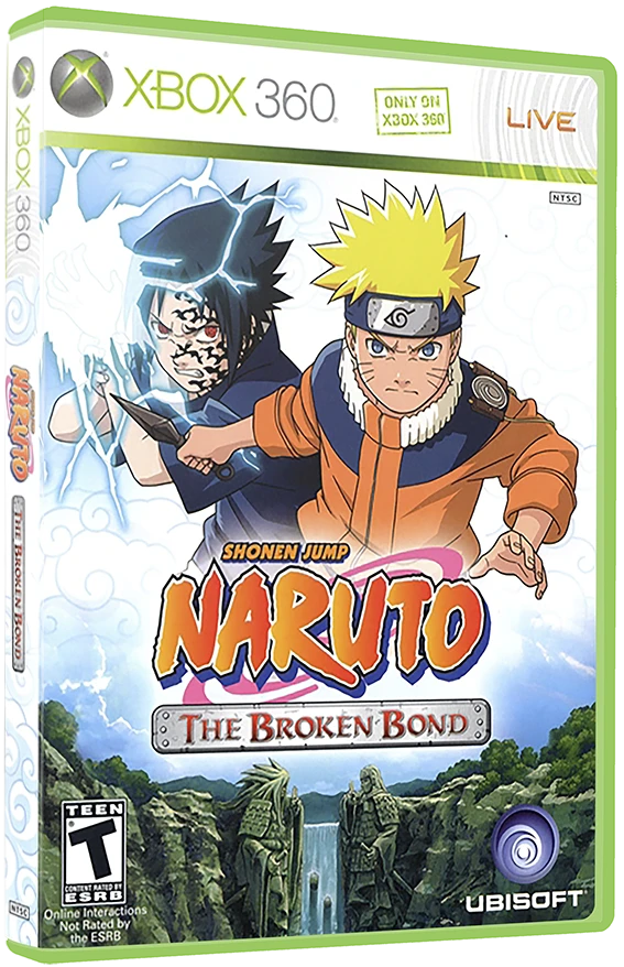 Naruto: The Broken Bond box art