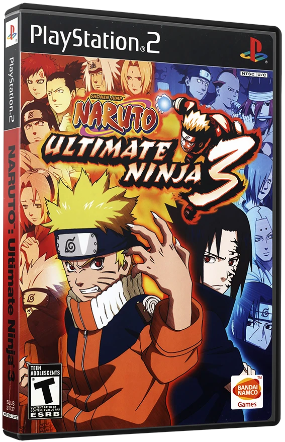Naruto Ultimate Ninja 3 box art