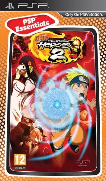 Naruto: Ultimate Ninja Heroes 2: Phantom Fortress [Essentials] box art