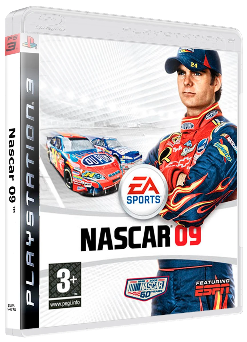 NASCAR 09 box art