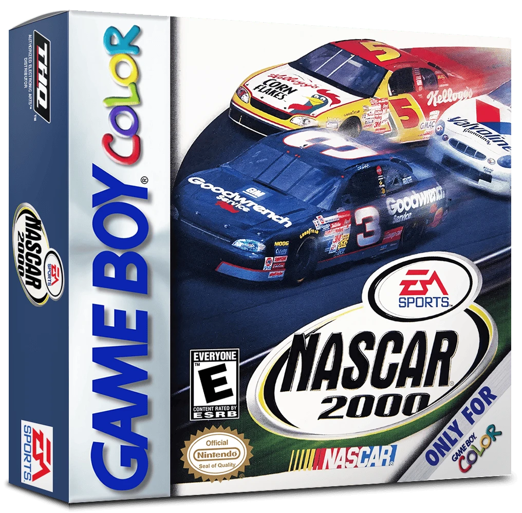 NASCAR 2000 box art