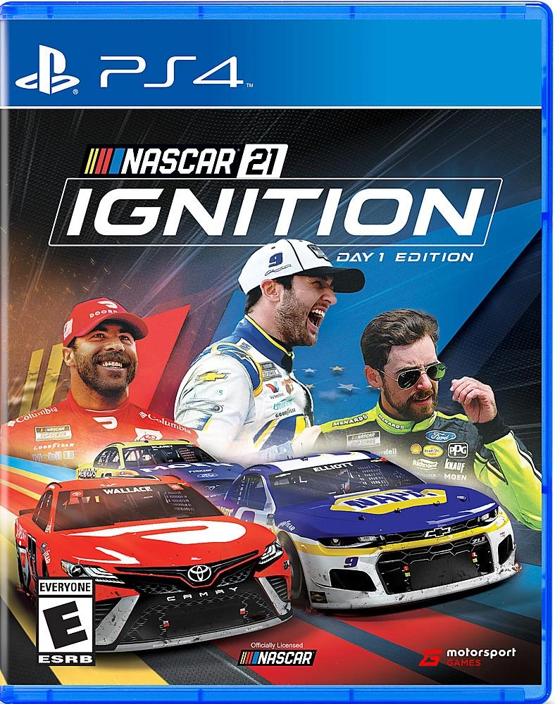 NASCAR 21: Ignition box art