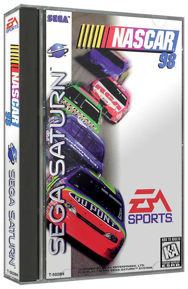 NASCAR 98 box art