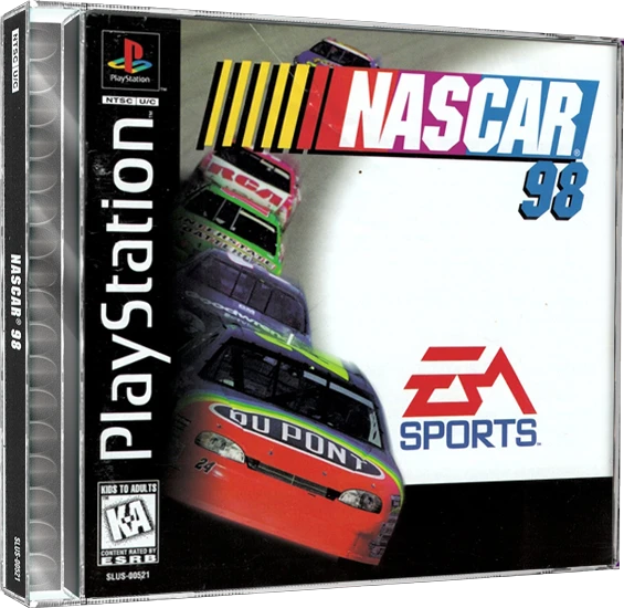 NASCAR 98 box art