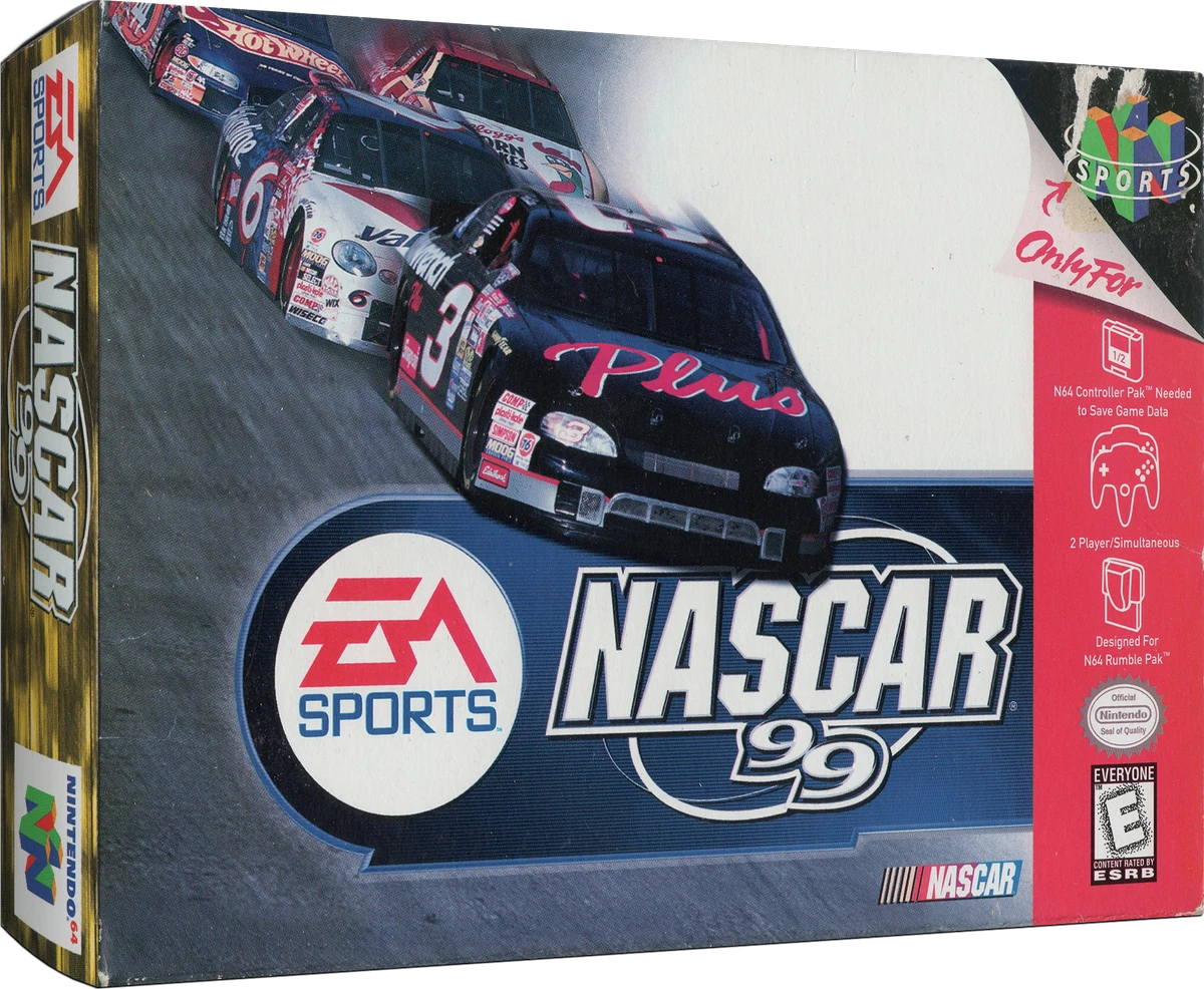 NASCAR 99 box art