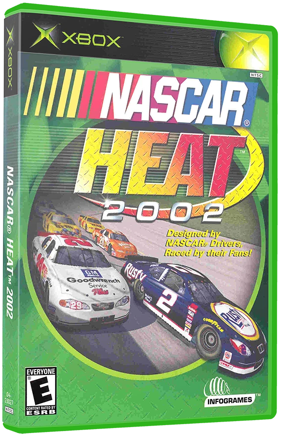 NASCAR Heat 2002 box art