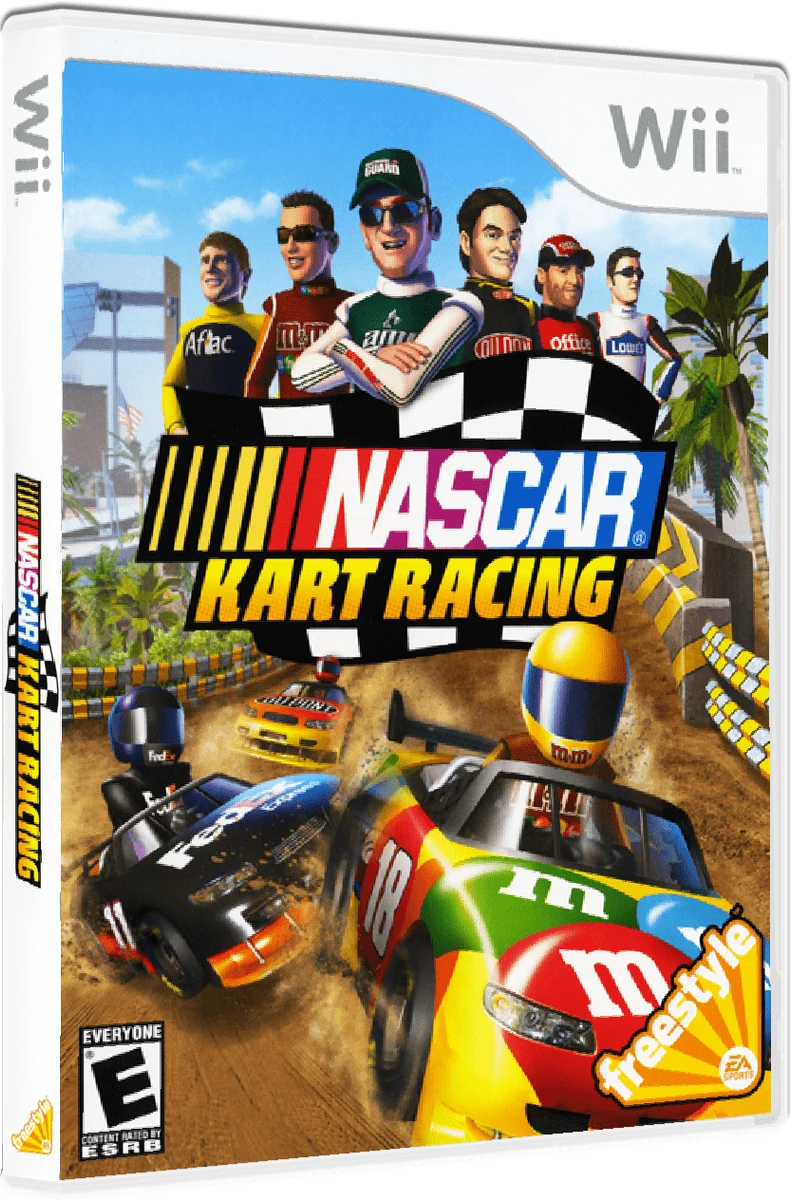 NASCAR Kart Racing box art
