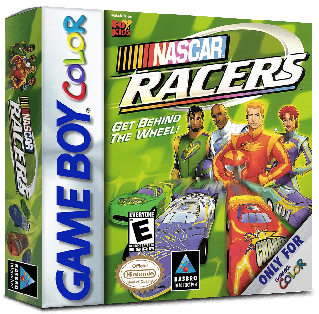 NASCAR Racers box art