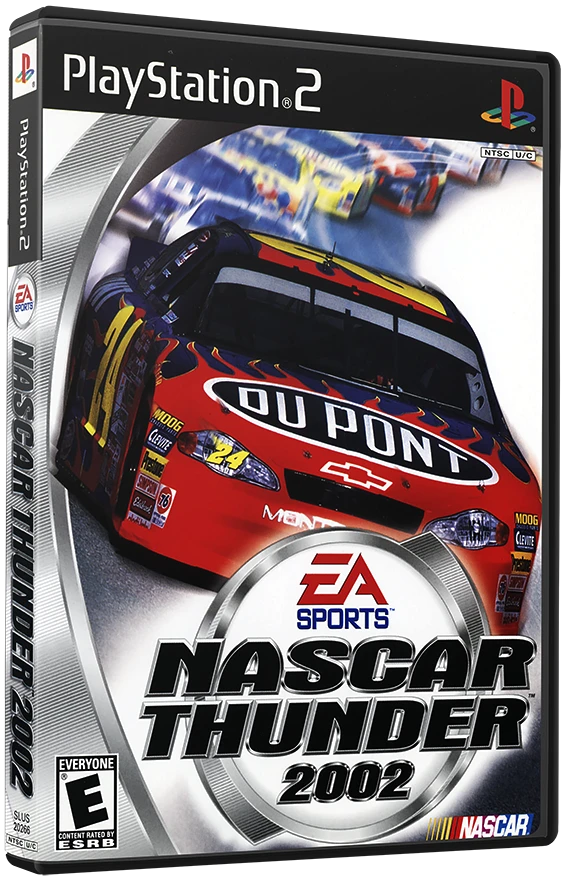 NASCAR Thunder 2002 box art