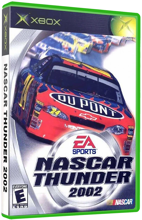 NASCAR Thunder 2002 box art