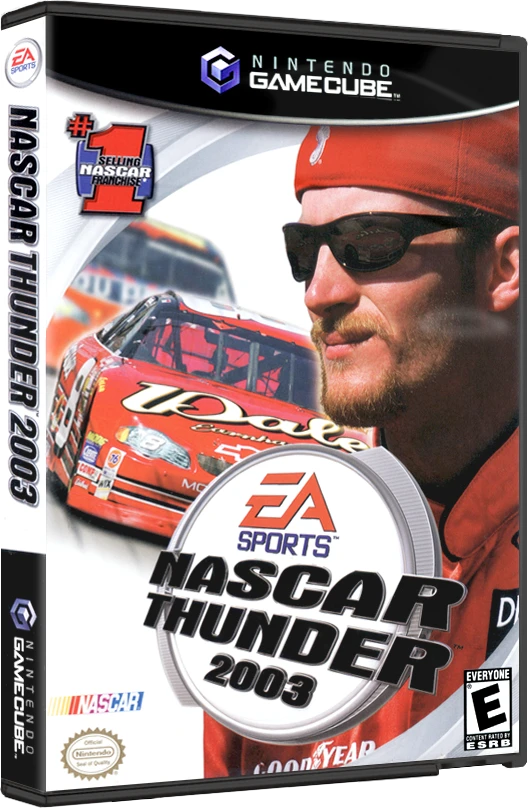 NASCAR Thunder 2003 box art