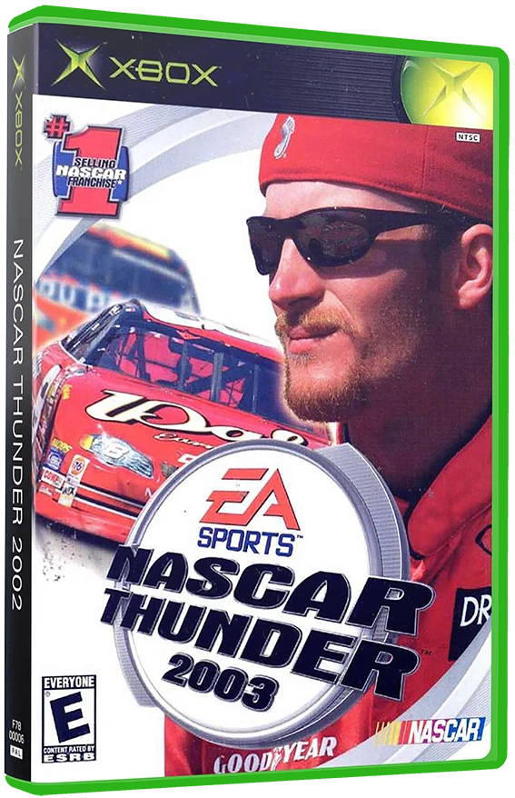 NASCAR Thunder 2003 box art