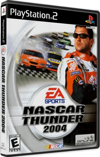 NASCAR Thunder 2004 box art