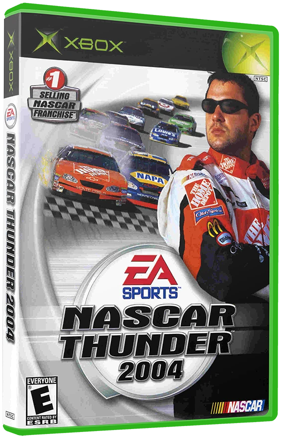 NASCAR Thunder 2004 box art