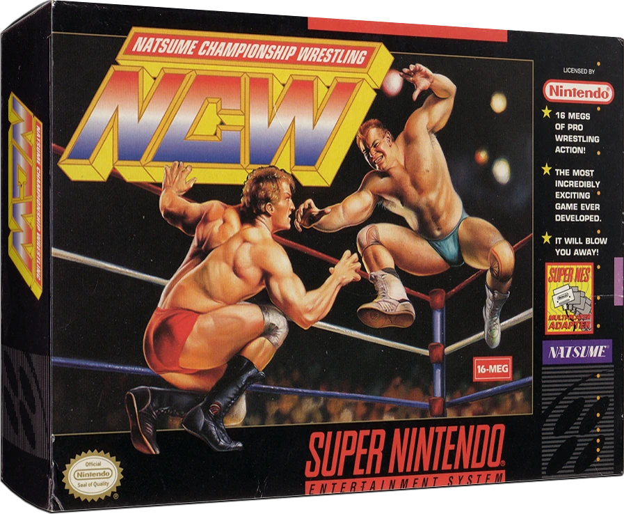 Natsume Championship Wrestling box art
