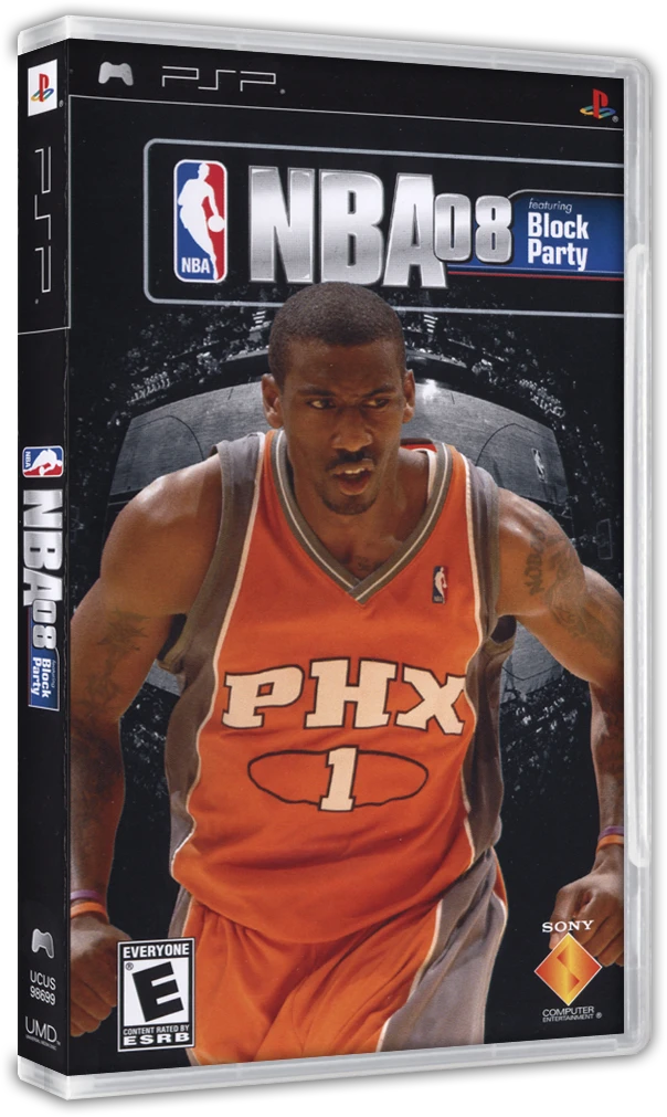 NBA 08 box art