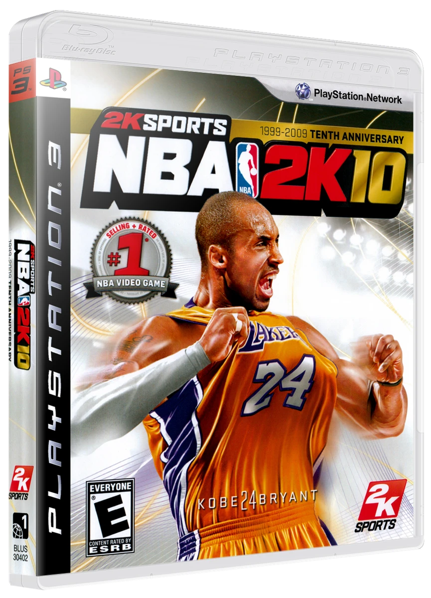 NBA 2K10 box art