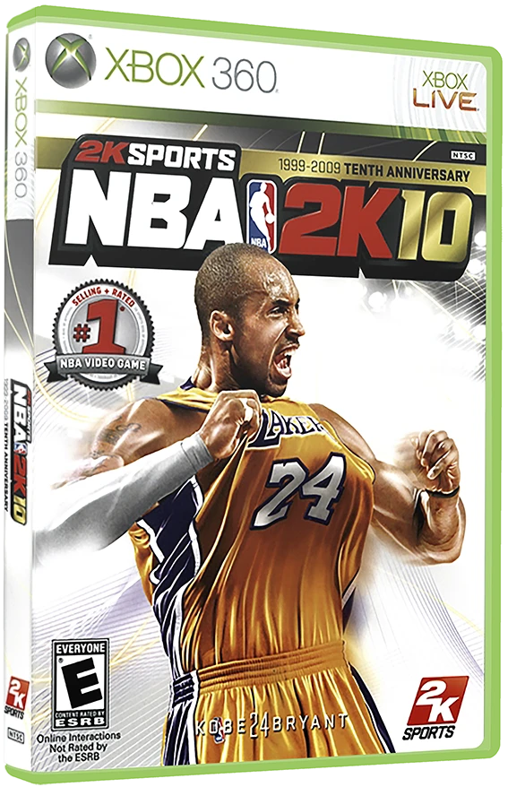 NBA 2K10 box art