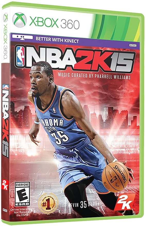 NBA 2K15 box art