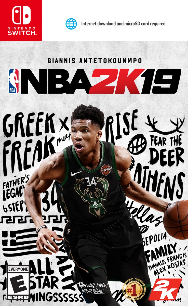 NBA 2K19 box art
