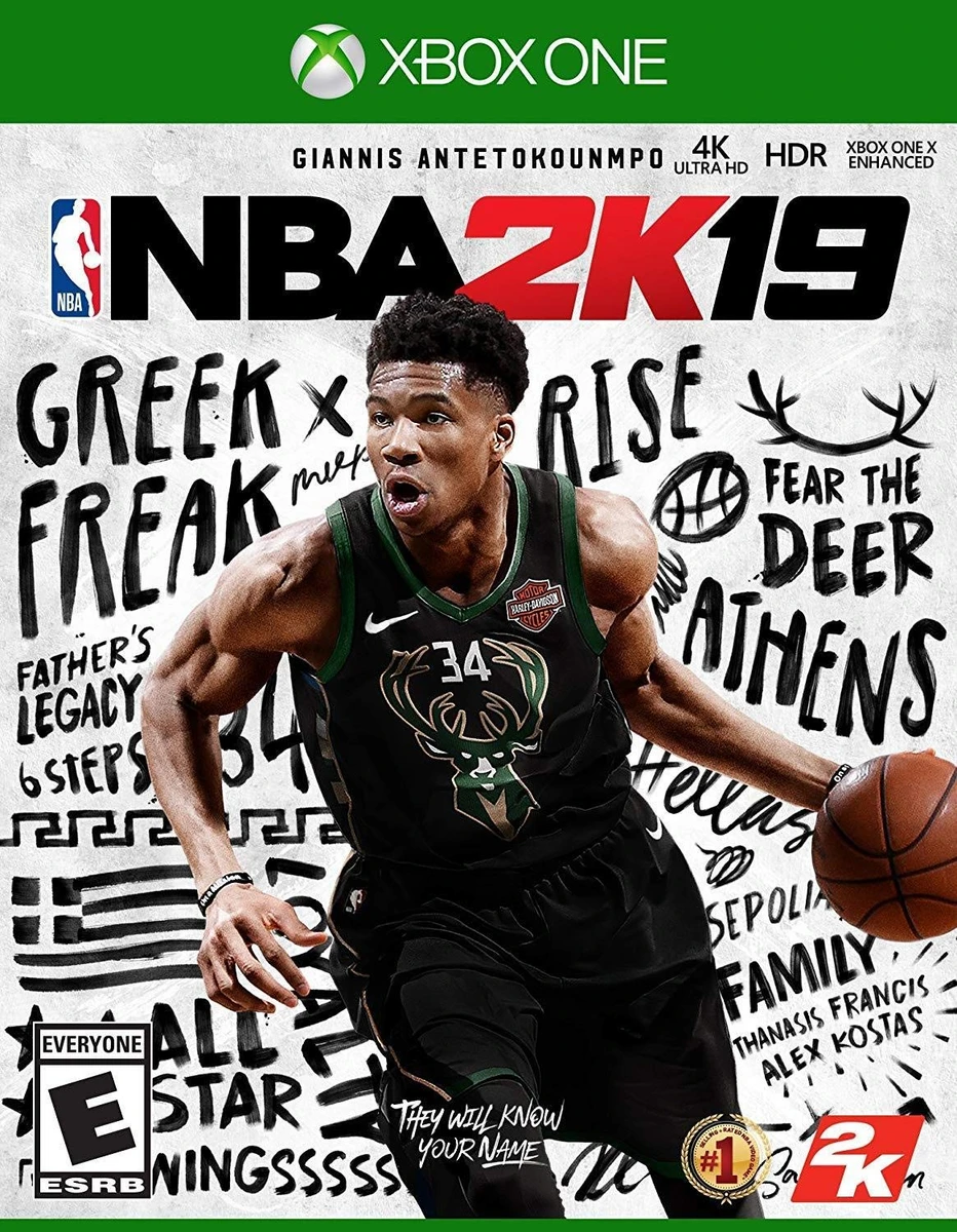 NBA 2K19 box art