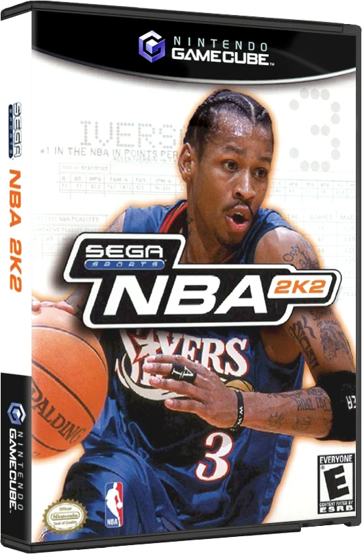 NBA 2K2 box art