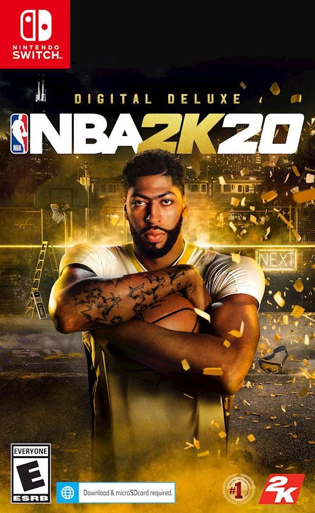 NBA 2K20 box art
