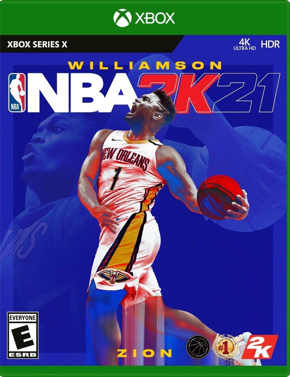 NBA 2K21 box art
