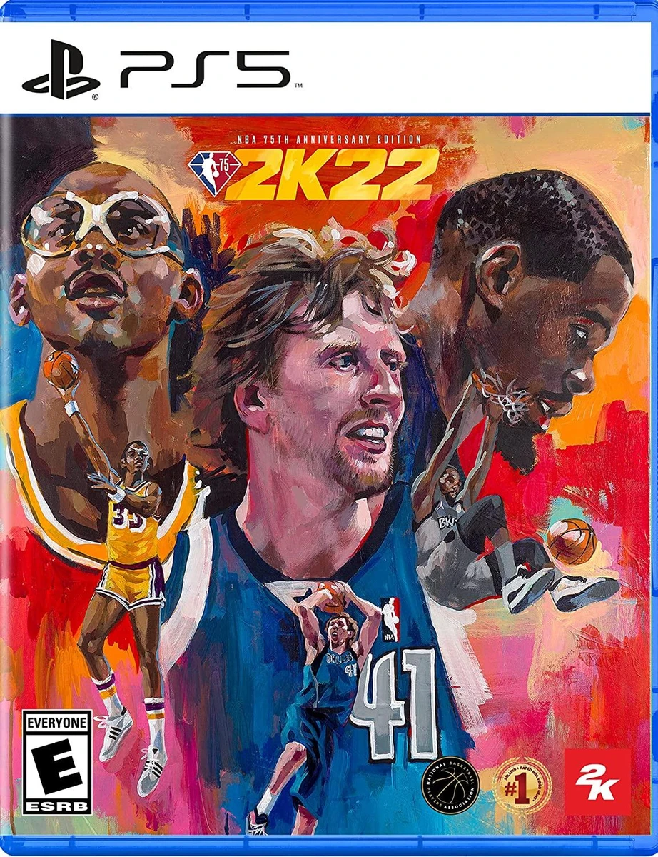 NBA 2K22 [75th Anniversary Edition] box art