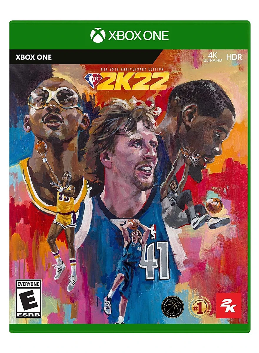 NBA 2K22 [75th Anniversary Edition] box art