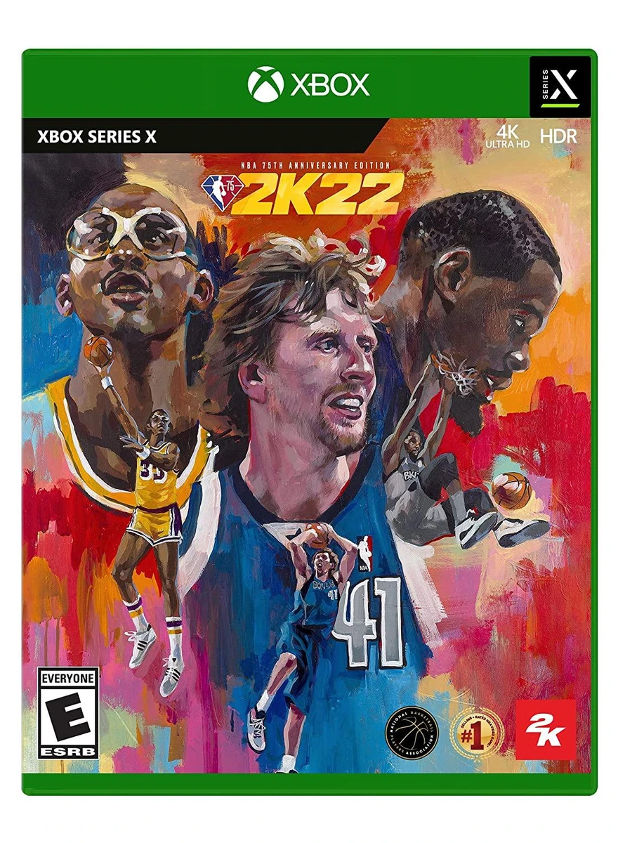 NBA 2K22 [75th Anniversary Edition] box art