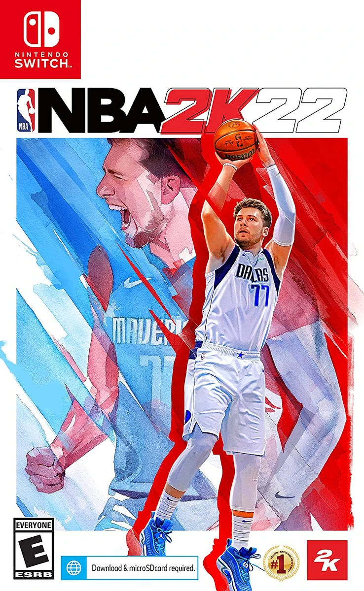 NBA 2K22 box art