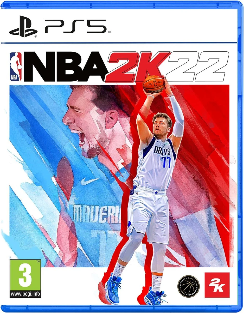 NBA 2K22 box art