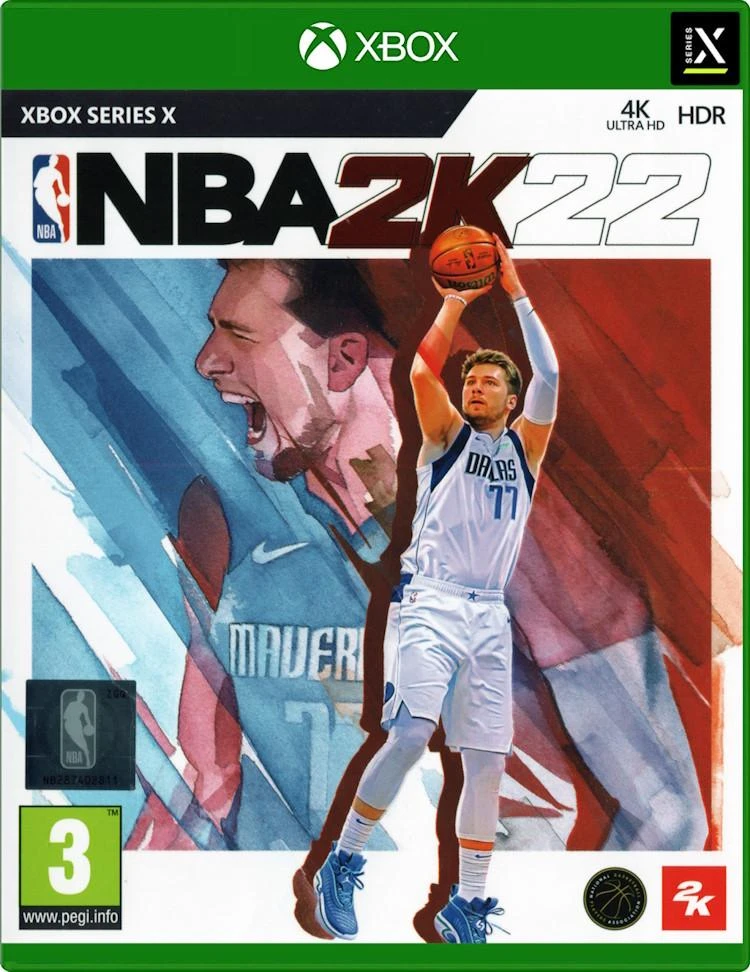 NBA 2K22 box art